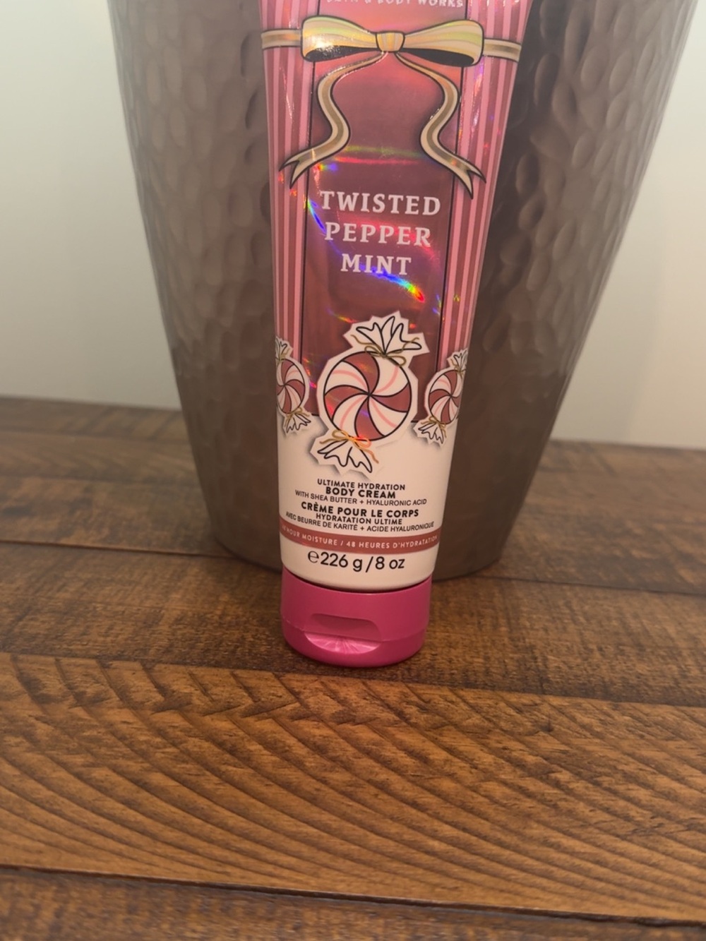 BRAND 🆕 BATH & BODY WORKS - Twisted Peppermint Body Lotion 💕🍬